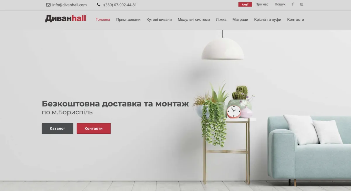 Панель управління магазином